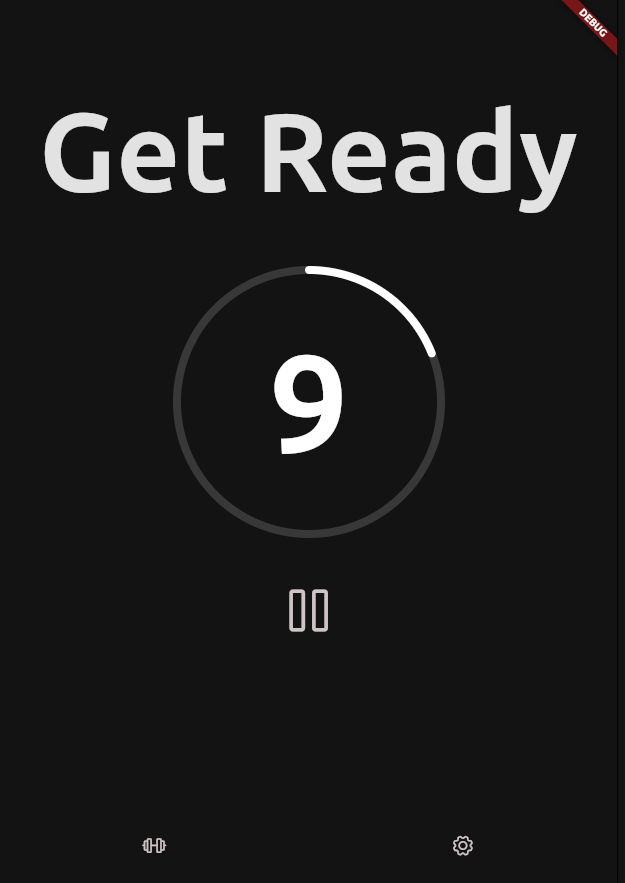 Emom timer screenshot